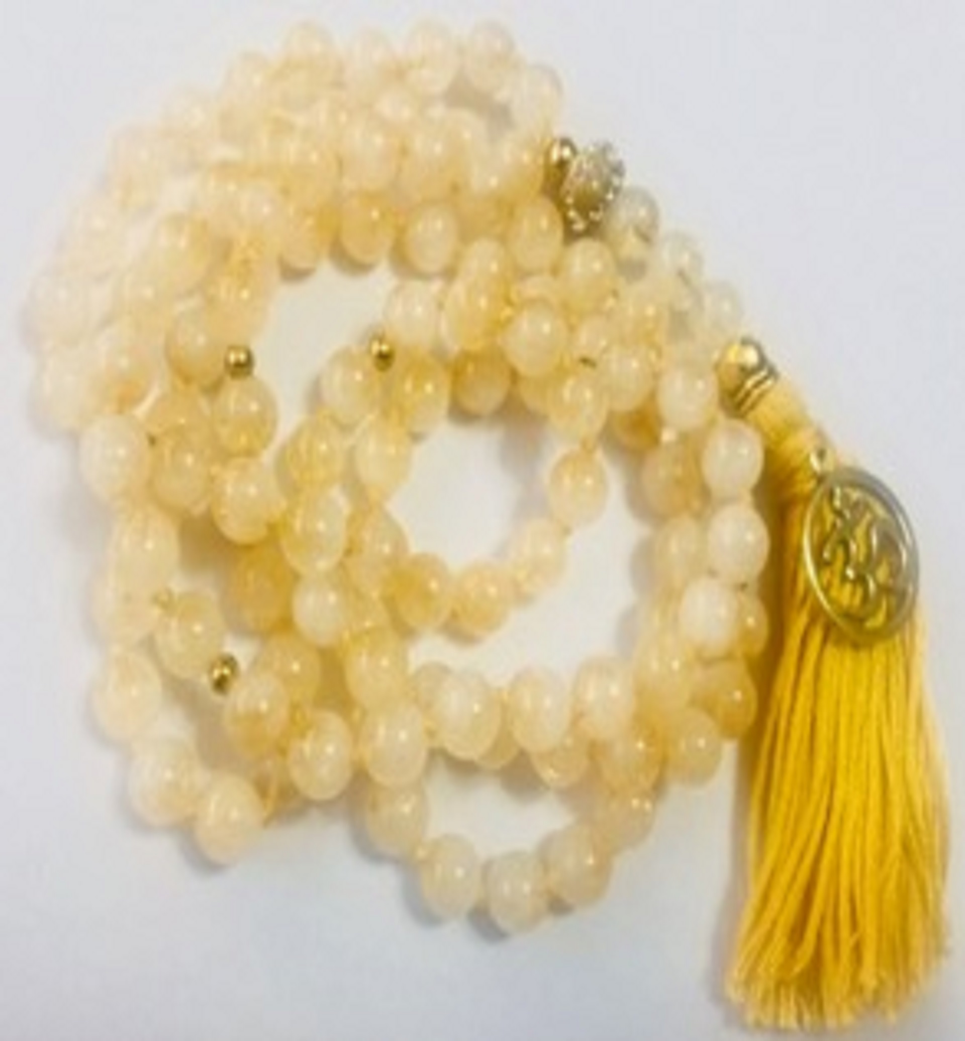 Malas de Citrino 8 mm piedra de uso personal despierta talentos